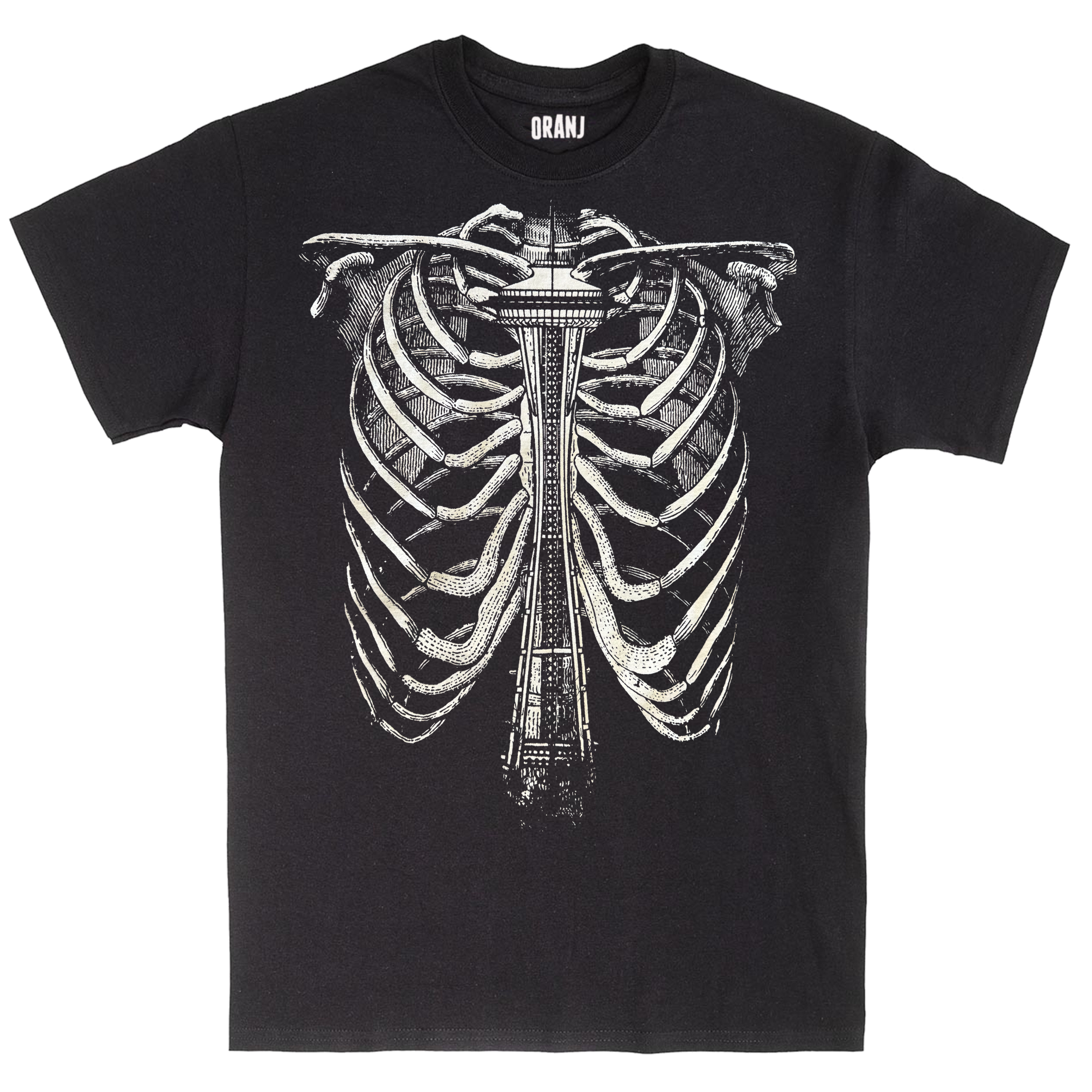 Skeleton in the Needle – Seattle Graphic Tee