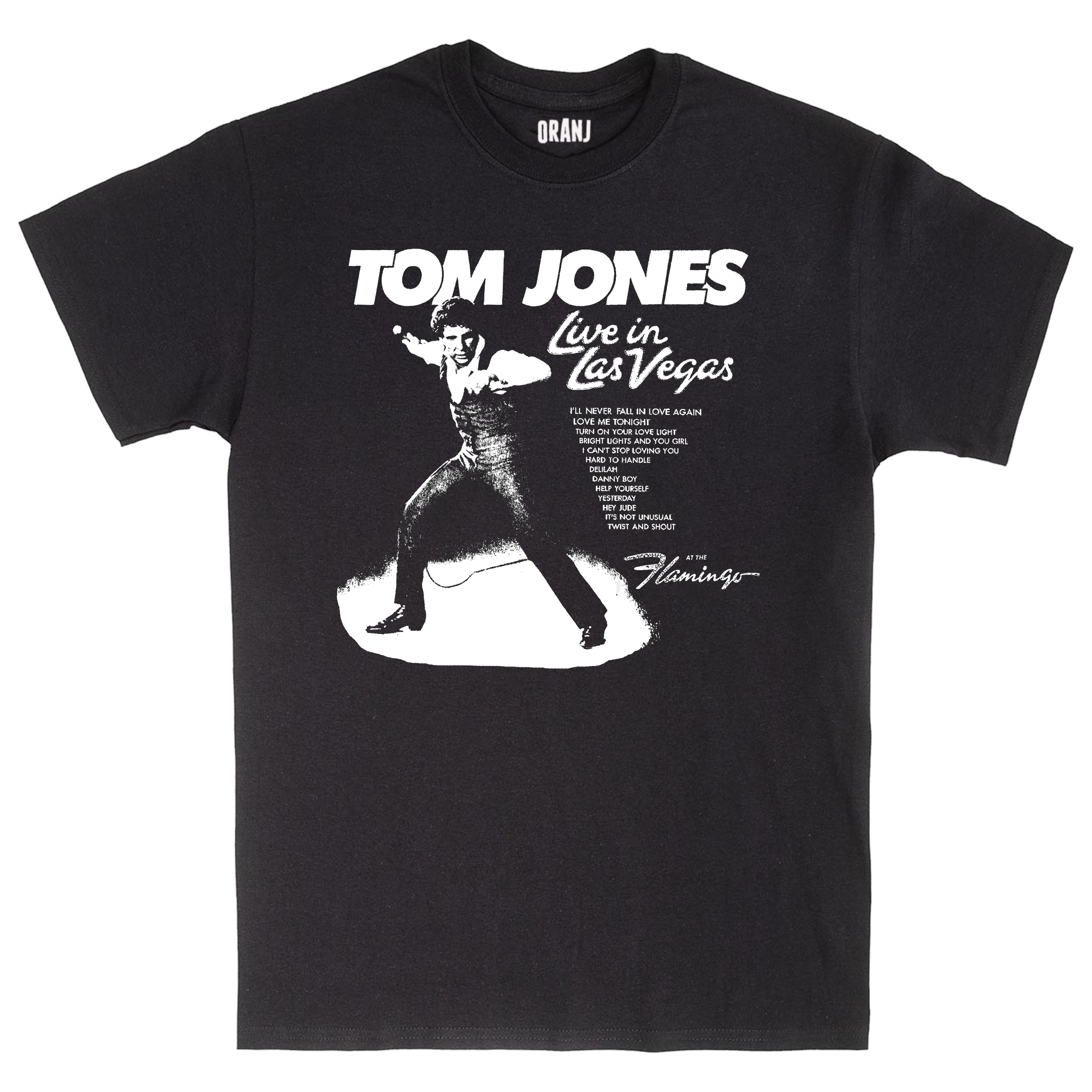 Tom Jones - Live in Las Vegas t-shirt
